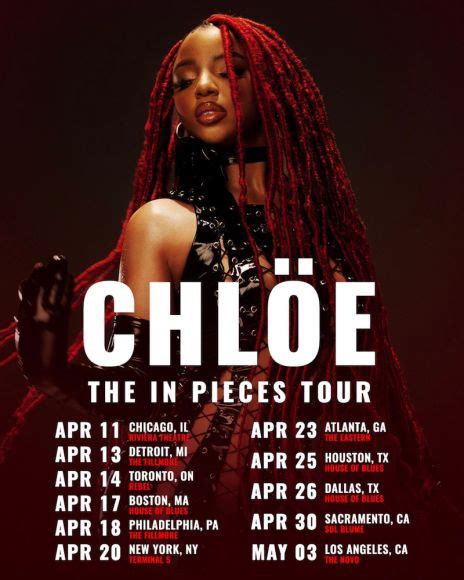 chlöe in pieces tickets